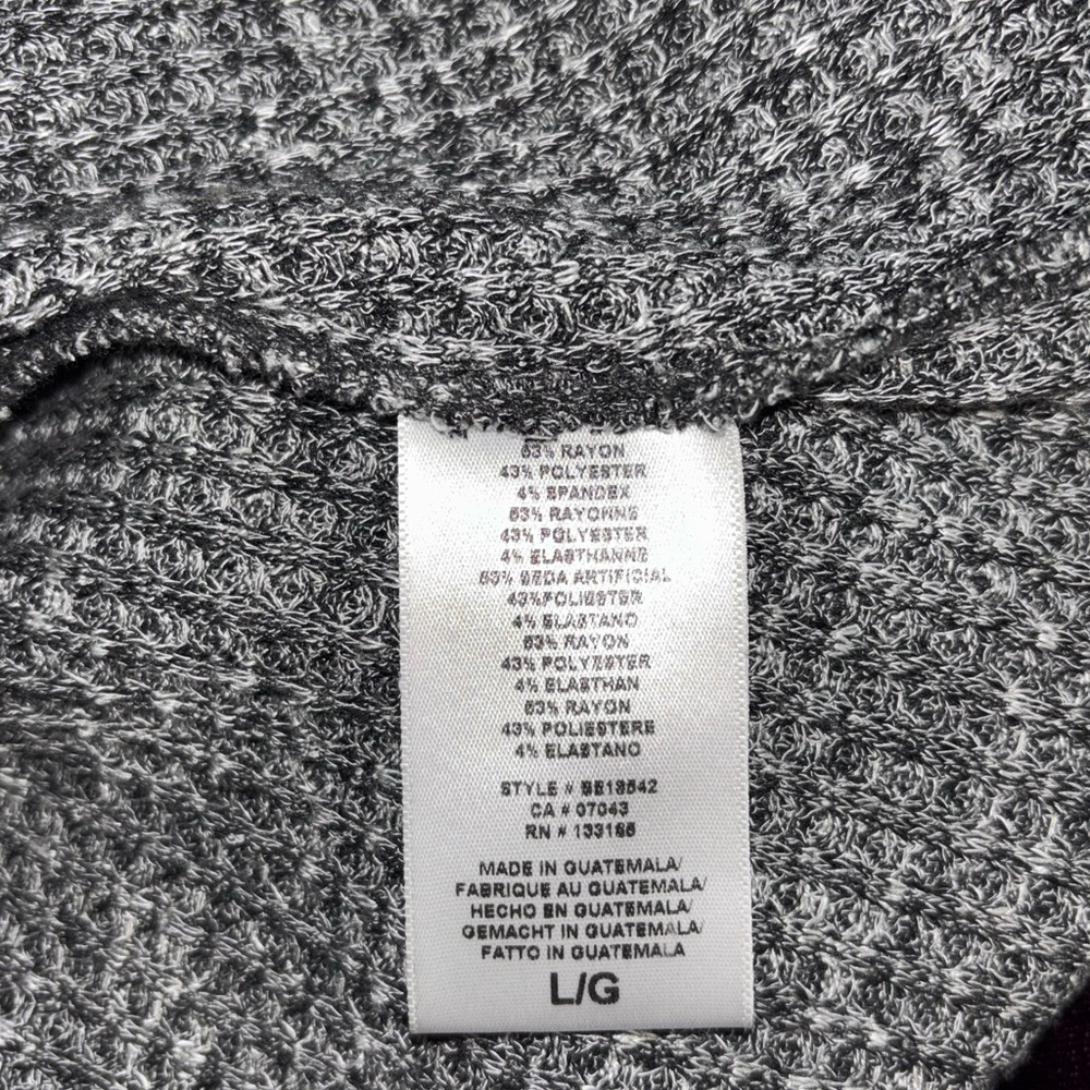 Anthropologie Gray Knit Tunic - Picture 6 of 6